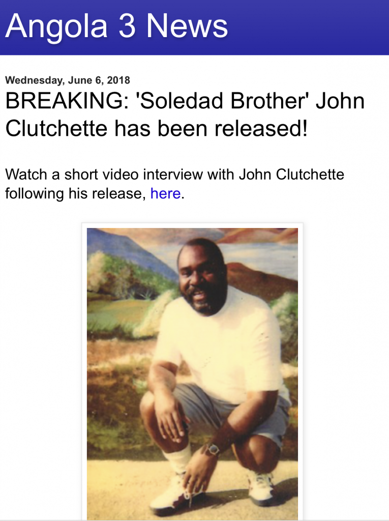 John Cluchette - Soledad Brother Now Free