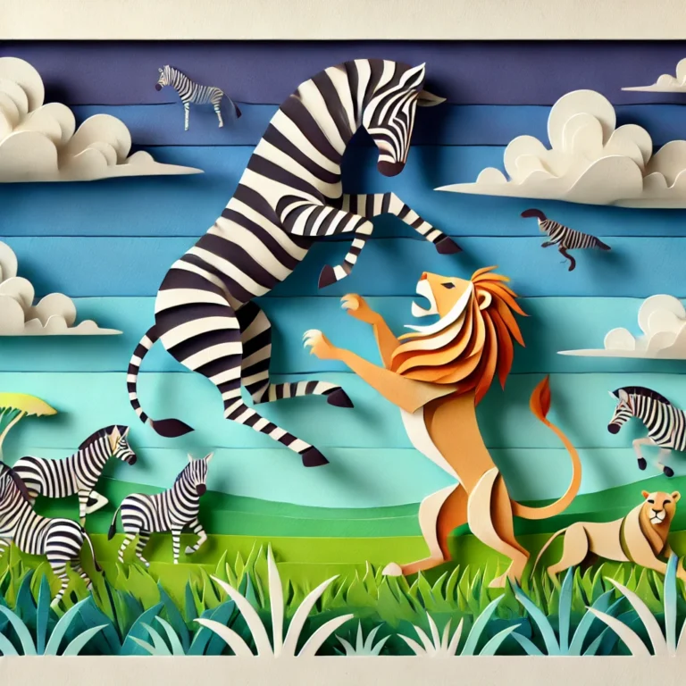 The Zebra’s Fight: