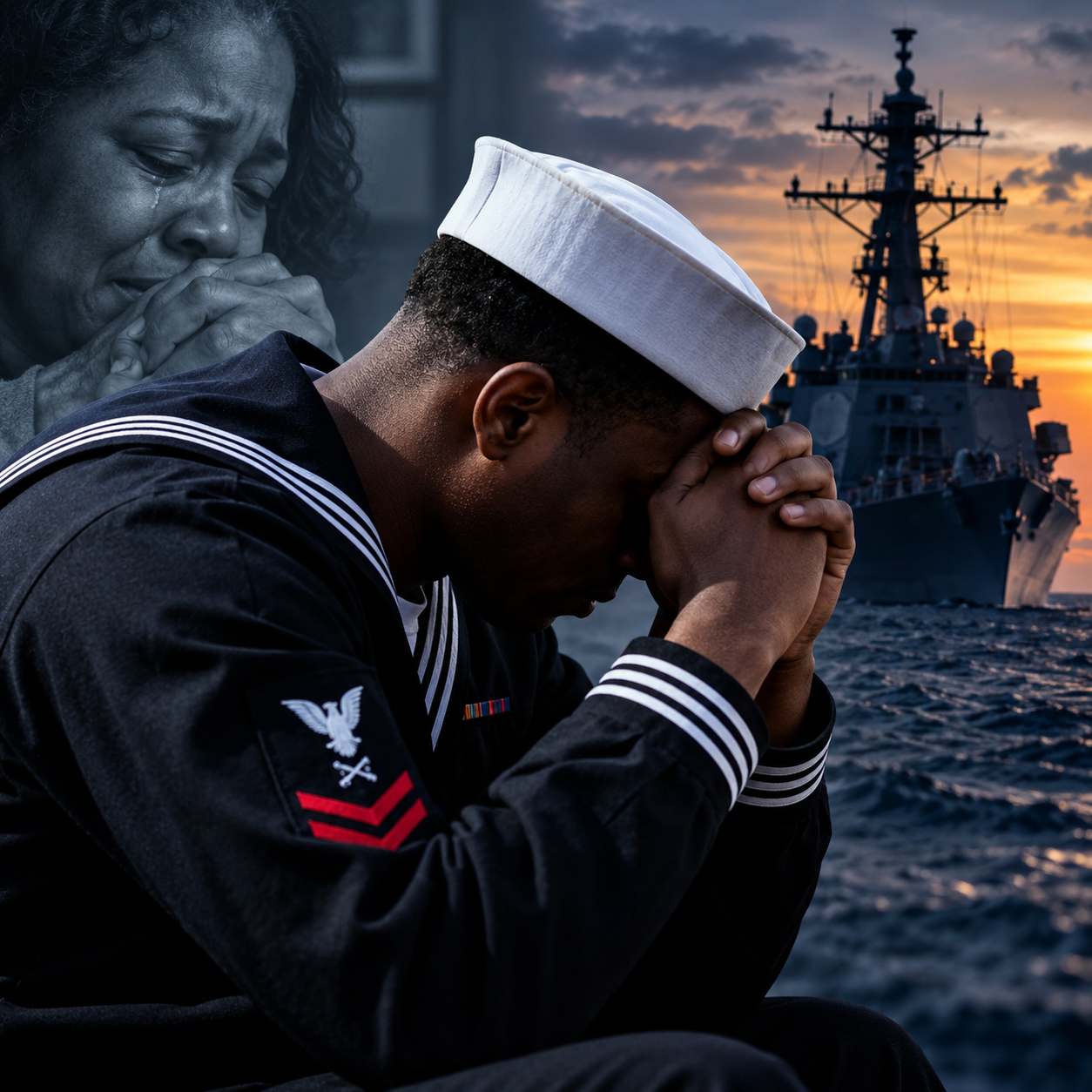 ‘I Lost My World’: Black Navy Sailor Dies by Suicide After Deployment Keeps Getting Extended, Family Questions What Happened Aboard Ship